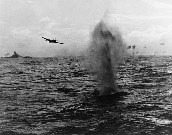 600px B6N torpedo bomber attacking TG 38.3 during the Formosa Air Battle October 1944 #106 台湾沖航空戦の罪と罰。真珠湾攻撃を上回る大戦果！？